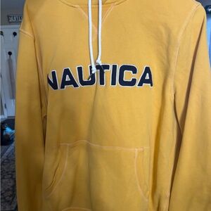 Nautica Men's Yellow Hoodie